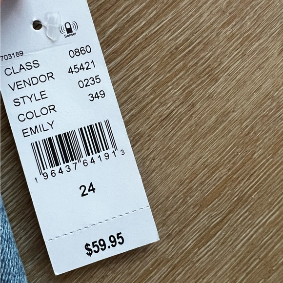 NWT PacSun Stretch Vintage Skinny Jeans - Size 24 - Picture 2 of 4